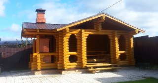 Строительство дома из бревна под ключ Сафоново цены от 10359 руб.