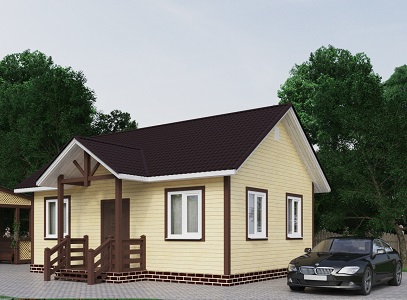 Купить дом 8 на 8 в Сафоново цена от 830736 руб