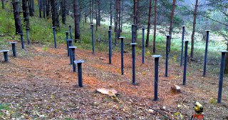 Свайный фундамент Сафоново. Заказать под ключ цена от 2052 руб